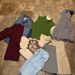 Women's Clothing Lot. Jeans; Dress; Sweater; Skirts. Medium / Large. Gently Worn